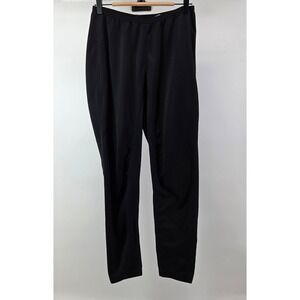 REI Polartec Base Layer‎ Pants Womens Large Black Fleece Lined Thermal Leggings